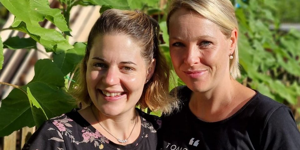 Nadine Oberosler und Karin Pichler 